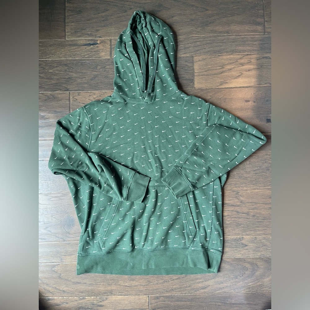 Green Mens Nike Hoodie